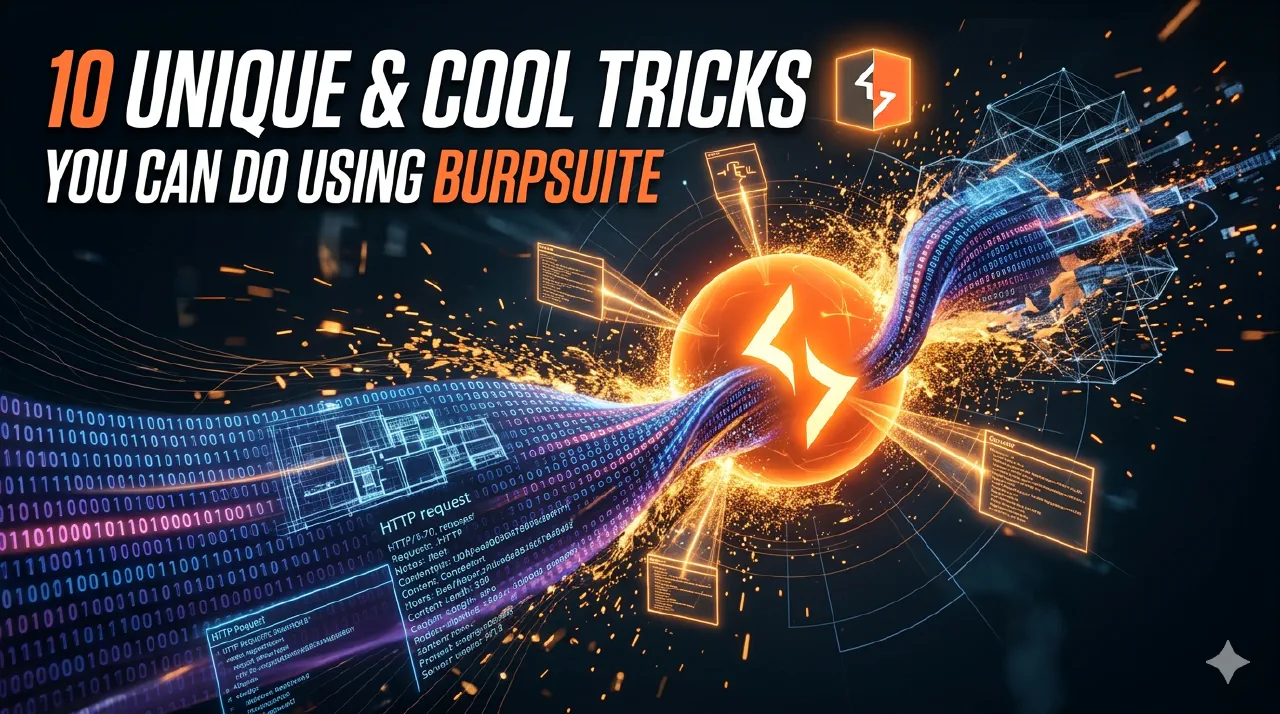 10 unique and cool tricks you can do using Burpsuite